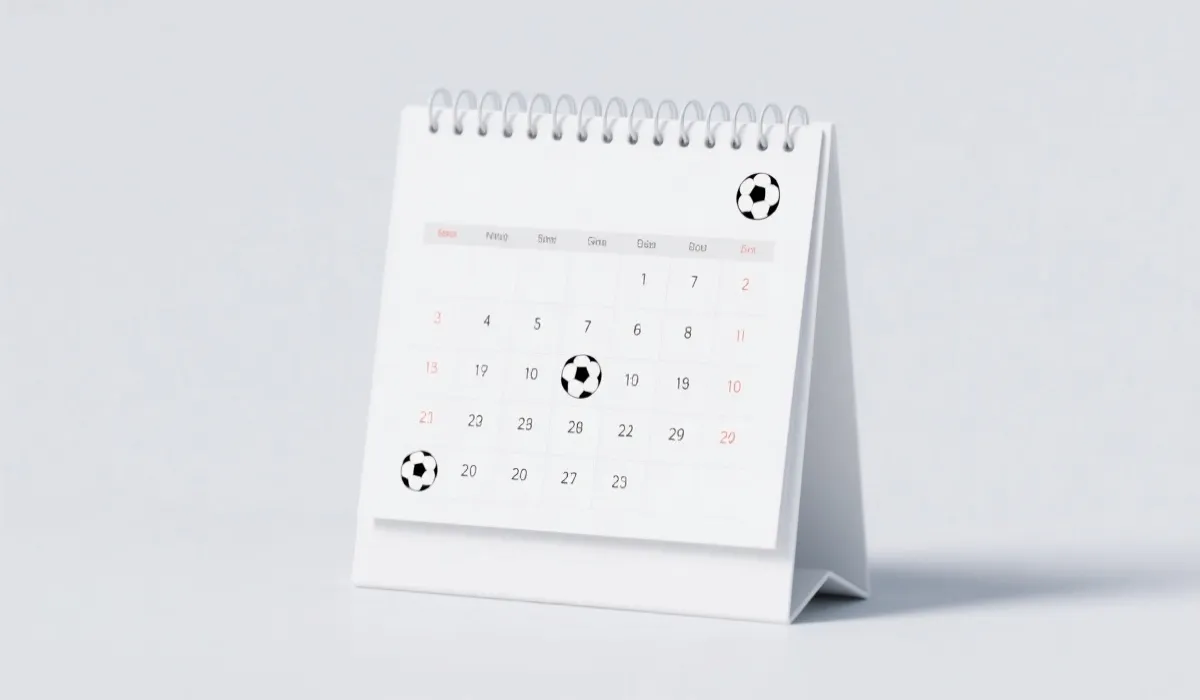 赛程时间表视觉示意